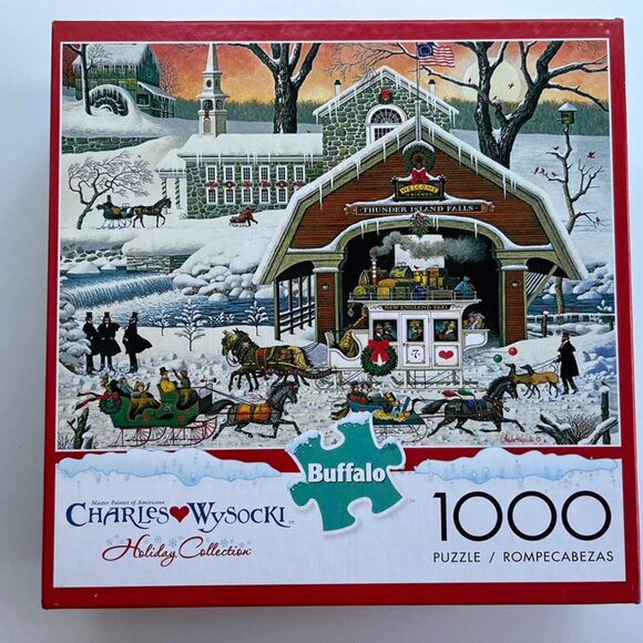**2 FOR $40**  Charles Wysocki 1000-piece puzzle (new in sealed box) - Picture 1 of 1